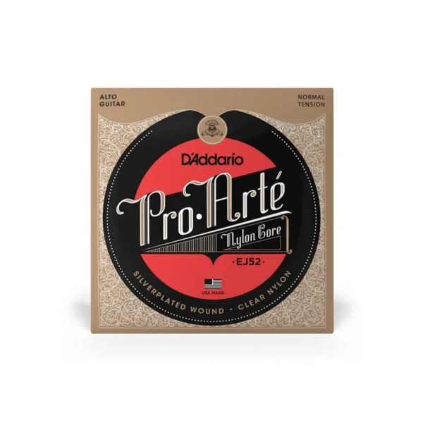 Set de cuerdas Clásicas D'addario EJ52 Pro Arté para Guitarra Alto - tensión normal